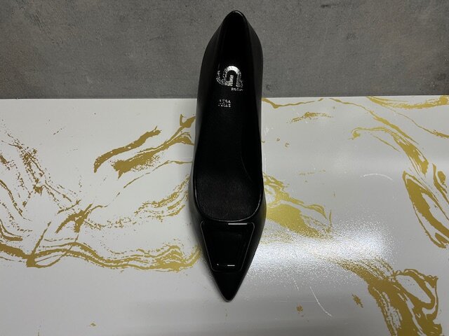 Pumps Gold&gold