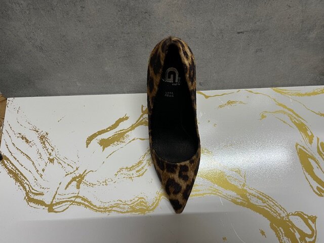 Pumps Gold&gold