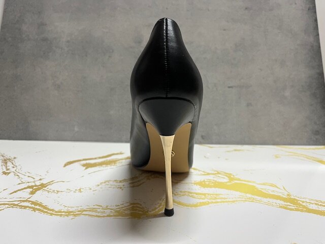 Pumps Gold&gold
