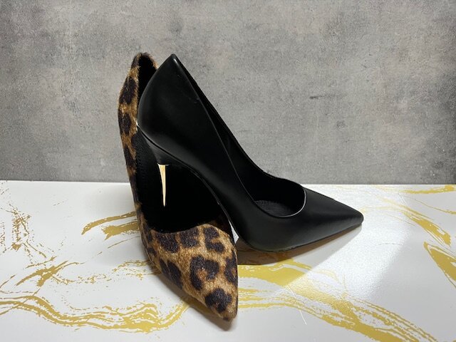 Pumps Gold&gold